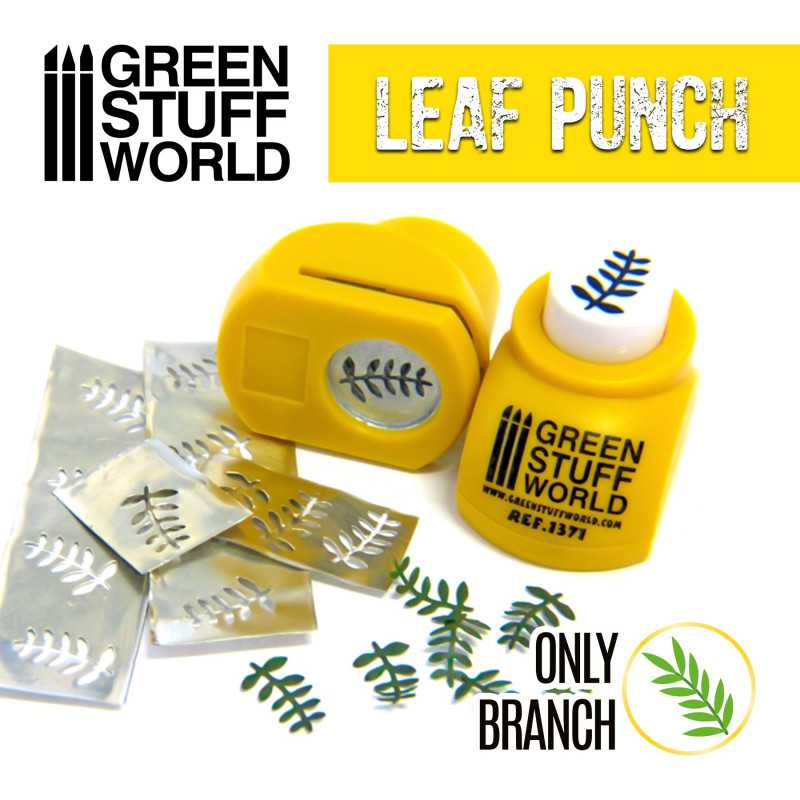 The Home Crafters Ltd. Punches Green Stuff World: Miniature Leaf Punch - Only Branch