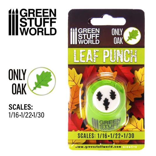 The Home Crafters Ltd. Punches Green Stuff World: Miniature Leaf Punch - Only Oak
