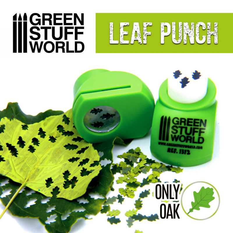 The Home Crafters Ltd. Punches Green Stuff World: Miniature Leaf Punch - Only Oak
