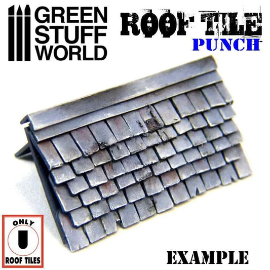 The Home Crafters Ltd. Punches Green Stuff World: Miniature Roof Tile Punch