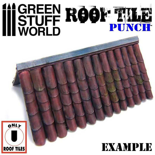 The Home Crafters Ltd. Punches Green Stuff World: Miniature Roof Tile Punch