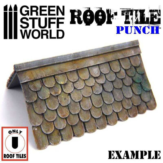 The Home Crafters Ltd. Punches Green Stuff World: Miniature Roof Tile Punch