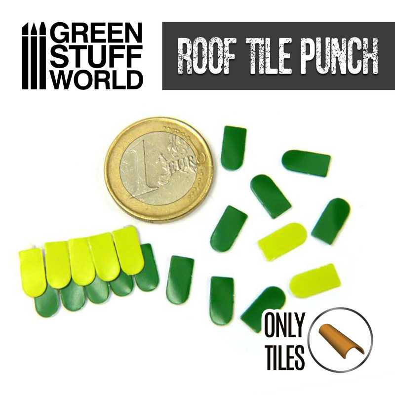 The Home Crafters Ltd. Punches Green Stuff World: Miniature Roof Tile Punch