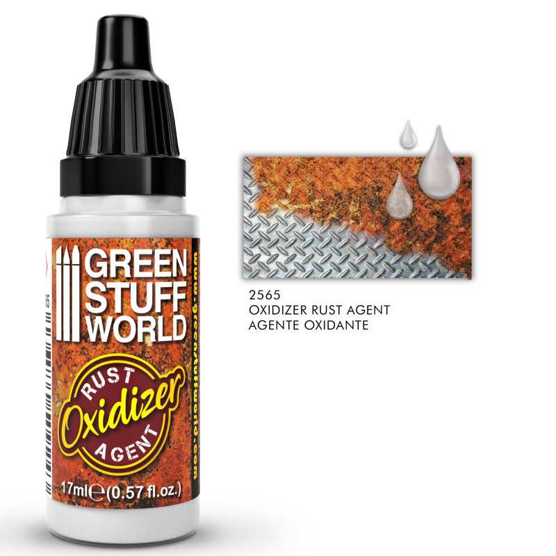 The Home Crafters Ltd. Special Effects Green Stuff World: Rust Metal Oxidizer Medium - 17ml