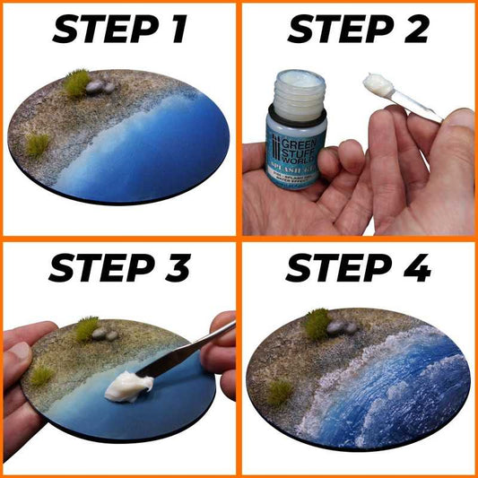 The Home Crafters Ltd. Special Effects Green Stuff World: Splash Gel Water Effect - 30ml