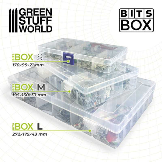 The Home Crafters Ltd. Storage Green Stuff World: Storage Bits Box