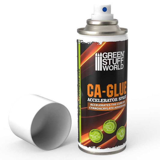 The Home Crafters Ltd. Super Glue Green Stuff World: CA Glue Accelerator Spray - 200ml