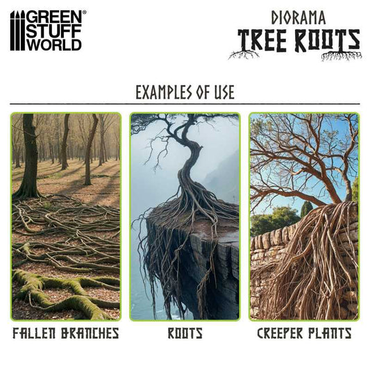 The Home Crafters Ltd. Terrain Green Stuff World: Diorama Tree Roots