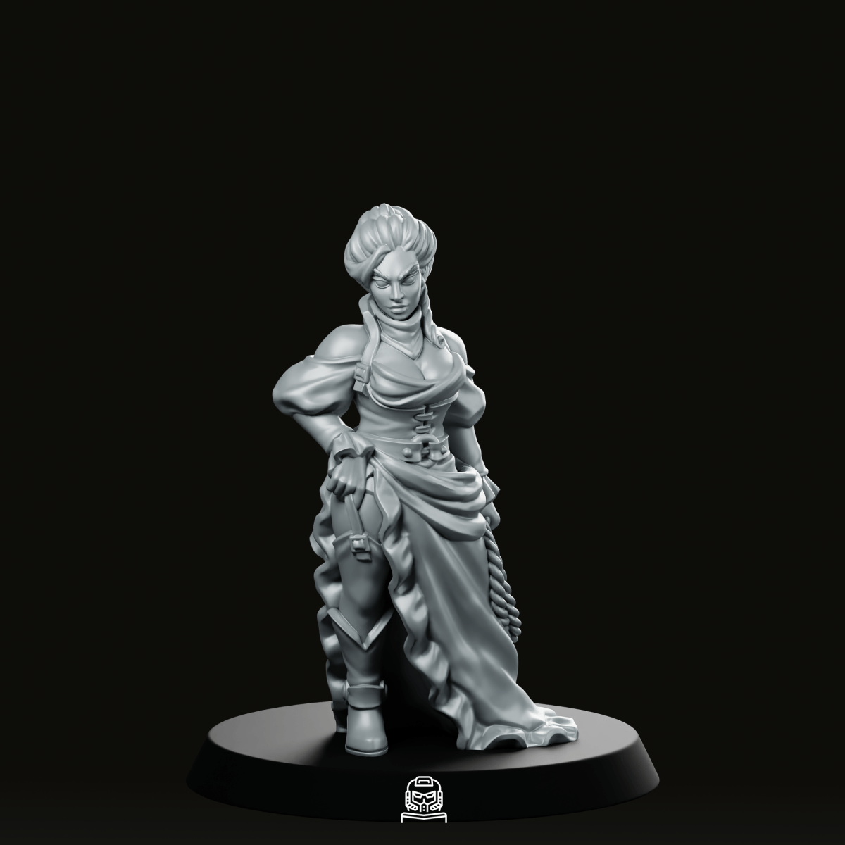 We Print Miniatures Fantasy Tiefling Dancer Miniature