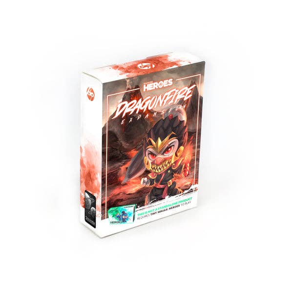 Aleto Games Card Game Tiny Ninjas Heroes - DragonFire expansion