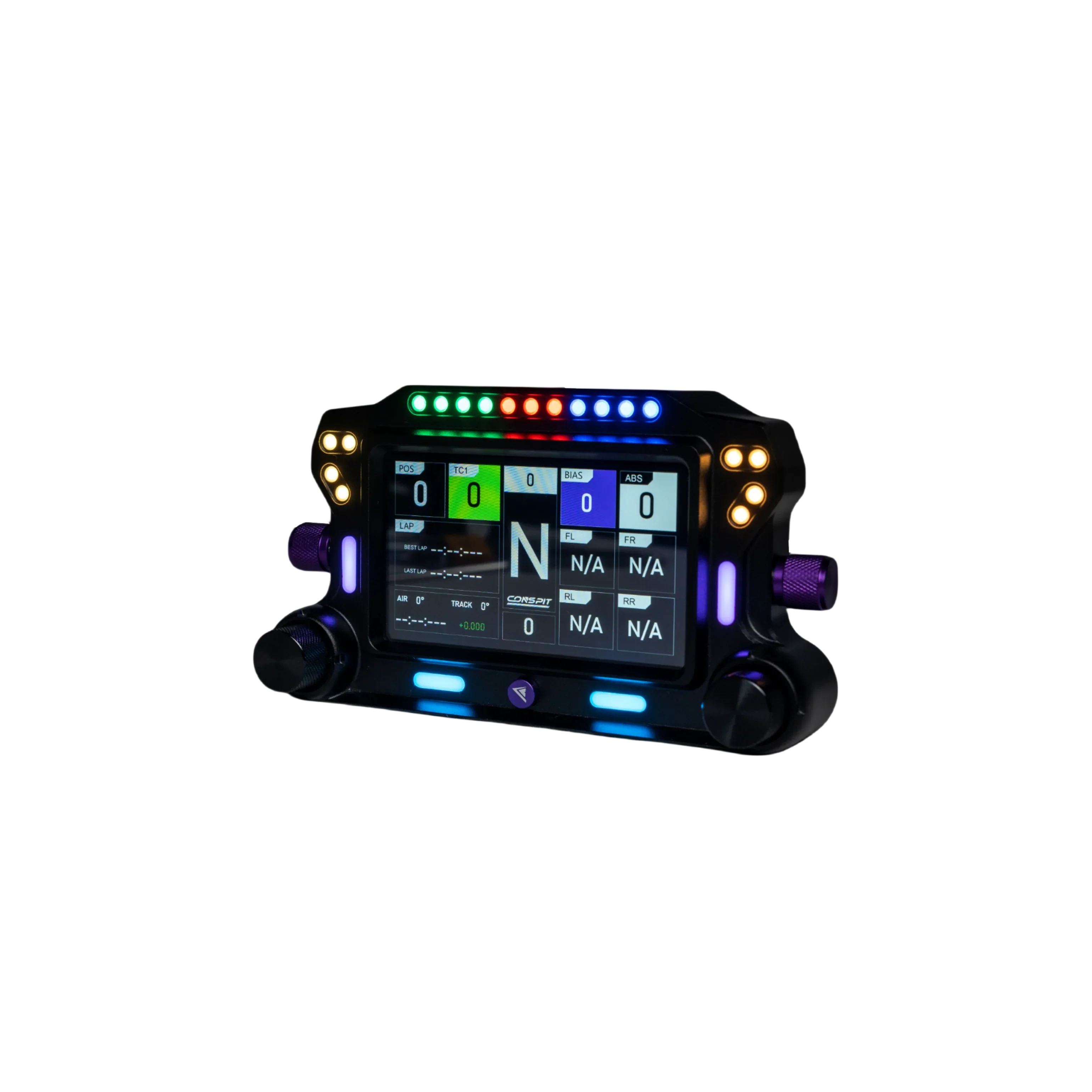 Trak Racer UK Electronics Conspit CSD SimHub Dashboard – 5″ IPS Race Display with RGB Alerts