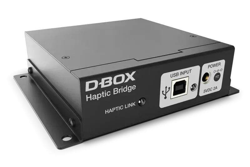 Trak Racer UK Electronics D-BOX GEN 5 4250i Motion System with 4 Haptic Actuators with Mounting Brackets