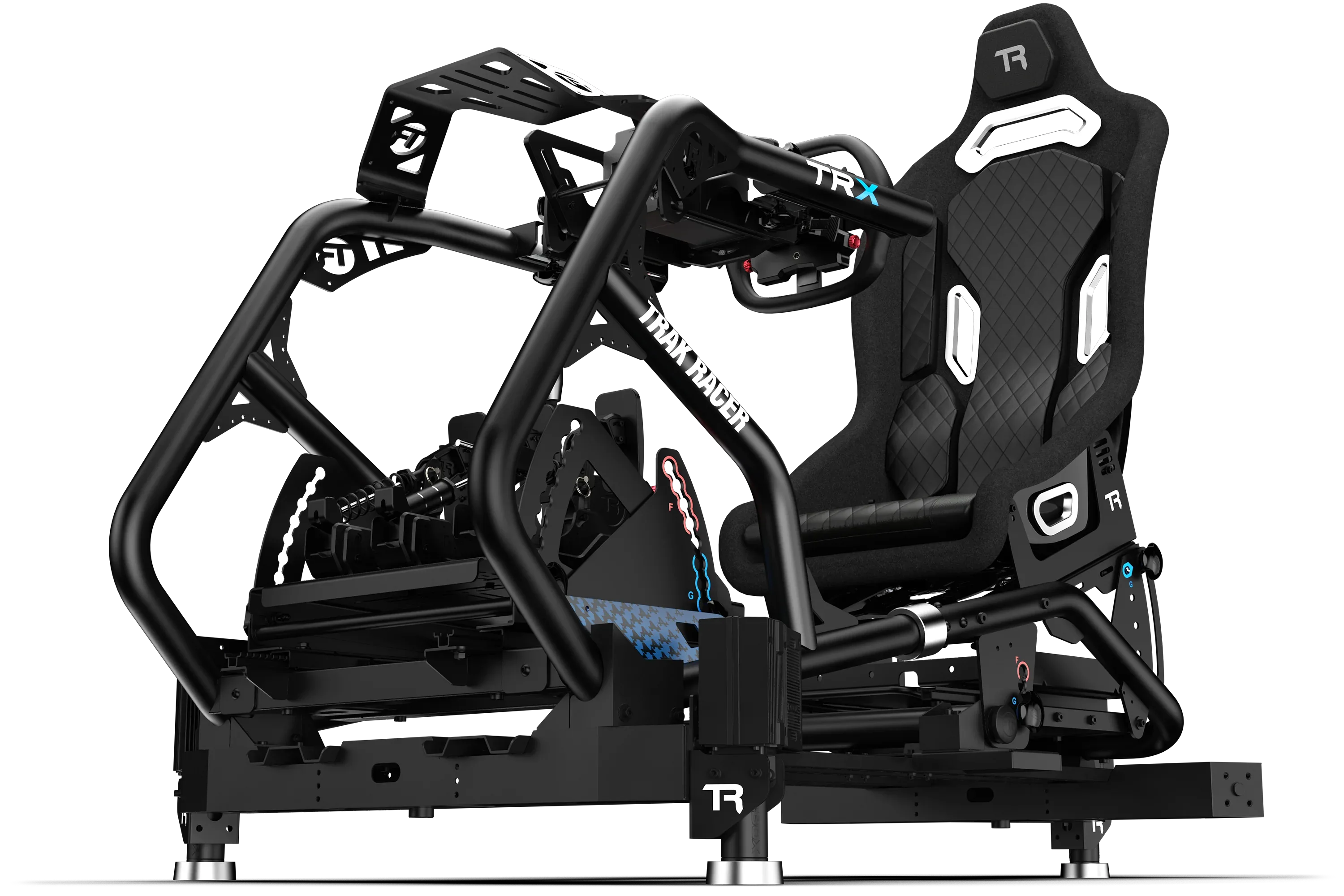 Trak Racer UK Electronics Motion System with 3 motors/actuators and Motion Sim Base
