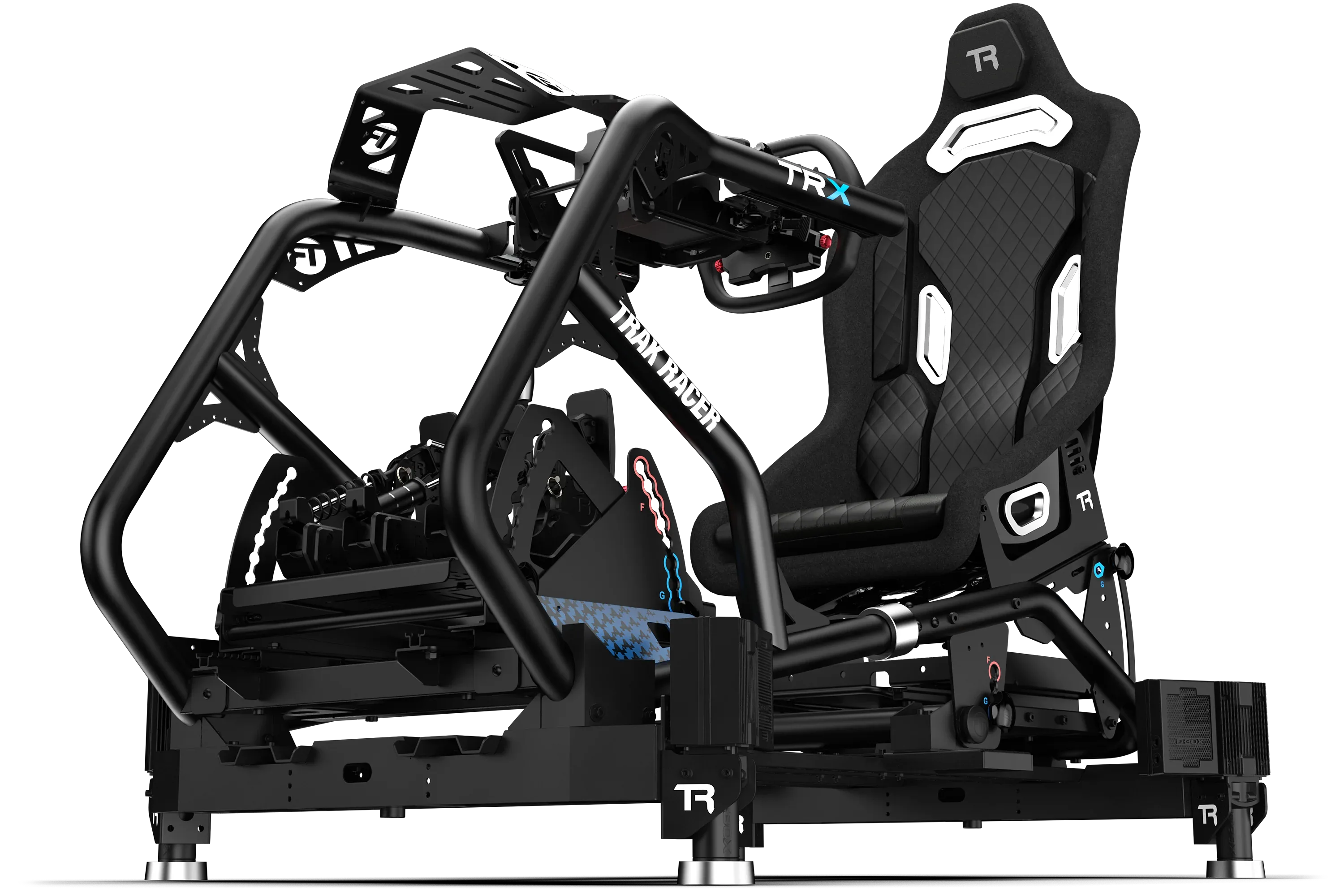 Trak Racer UK Electronics Motion System with 4 motors/actuators and Motion Sim Base