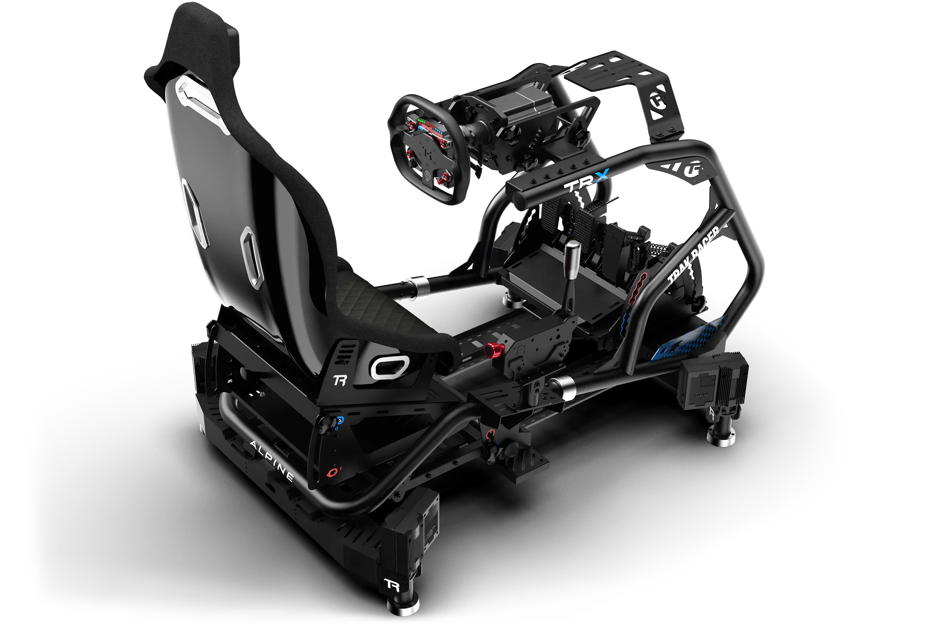 Trak Racer UK Electronics Motion System with 4 motors/actuators and Motion Sim Base