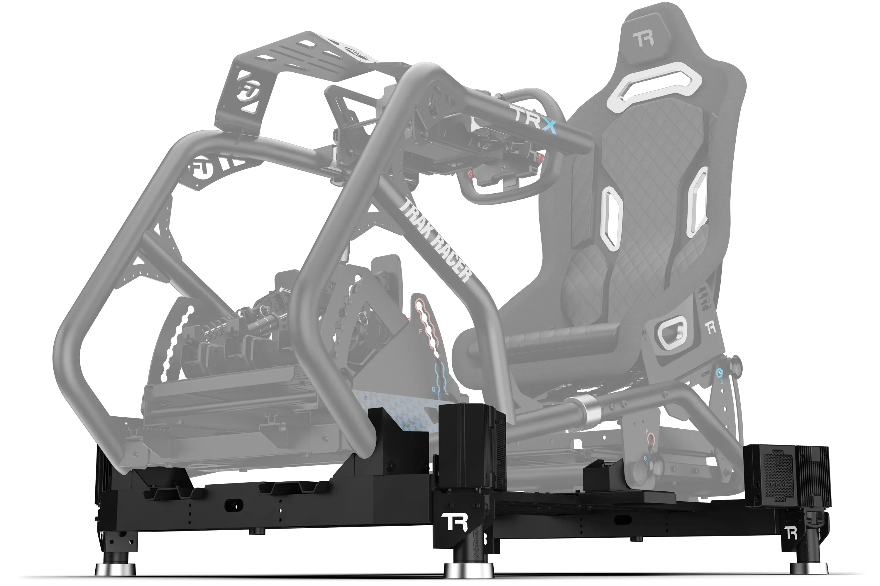 Trak Racer UK Electronics Motion System with 4 motors/actuators and Motion Sim Base