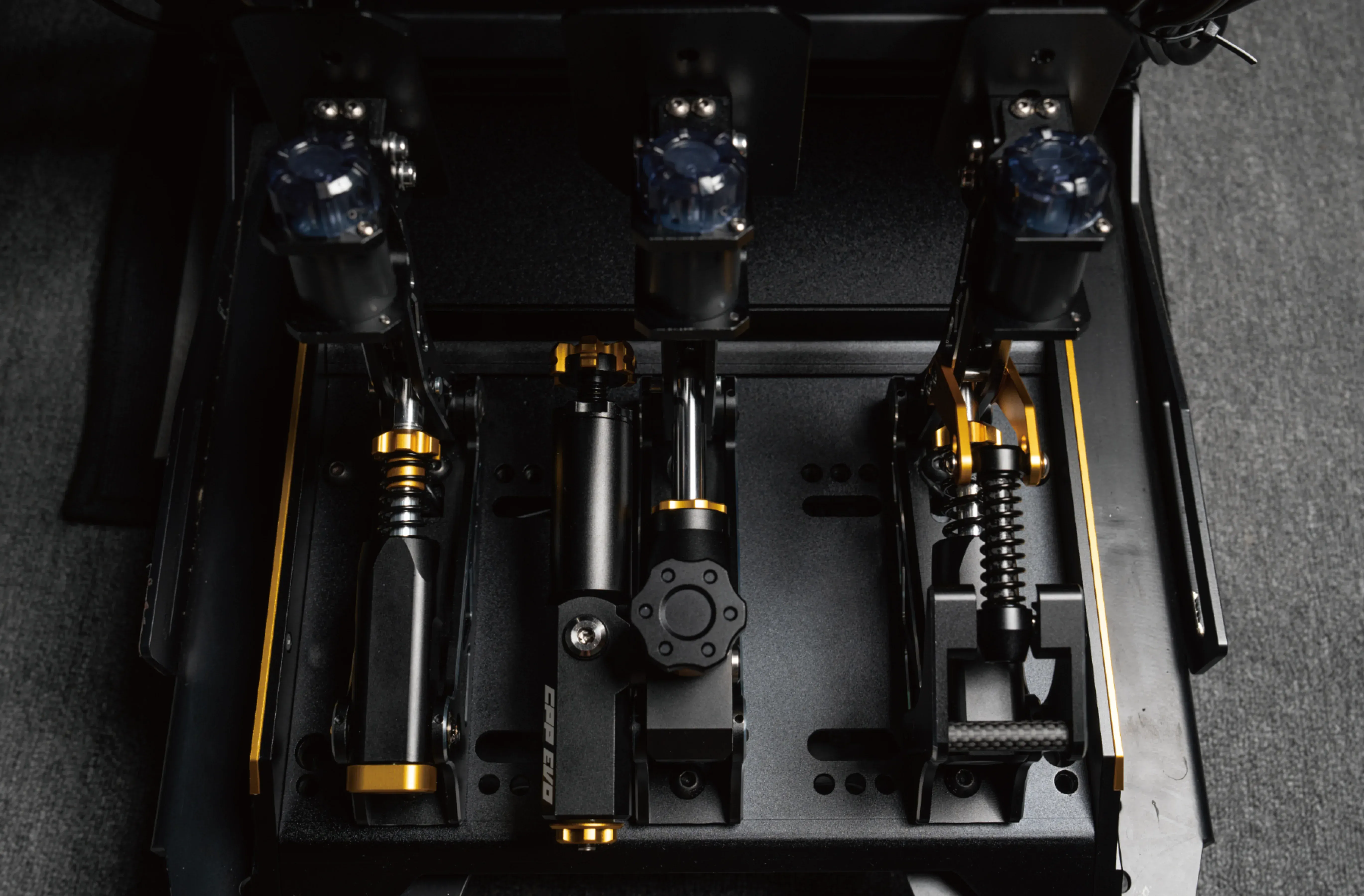 Trak Racer UK Pedals Conspit CPP-EVO 3 Pedal Set – Dual-Stage Hydraulic Sim Racing Pedals