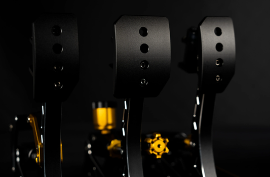 Trak Racer UK Pedals Conspit CPP-EVO 3 Pedal Set – Dual-Stage Hydraulic Sim Racing Pedals
