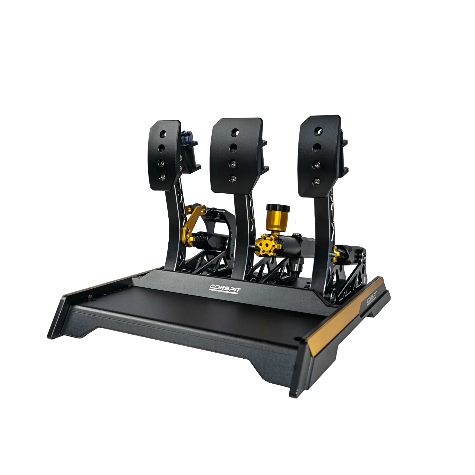 Trak Racer UK Pedals Conspit CPP-EVO 3 Pedal Set – Dual-Stage Hydraulic Sim Racing Pedals