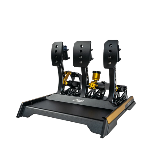 Trak Racer UK Pedals Conspit CPP-EVO 3 Pedal Set – Dual-Stage Hydraulic Sim Racing Pedals