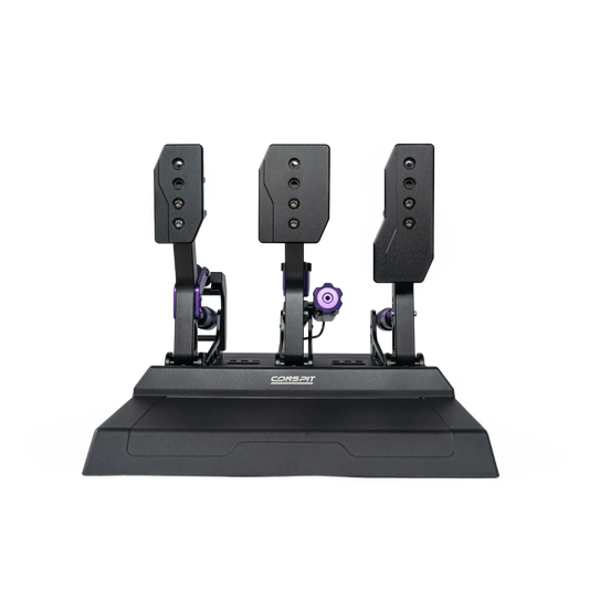 Trak Racer UK Pedals Conspit CPP-Lite 3 Pedal Set – Hydraulic Load Cell Sim Racing Pedals