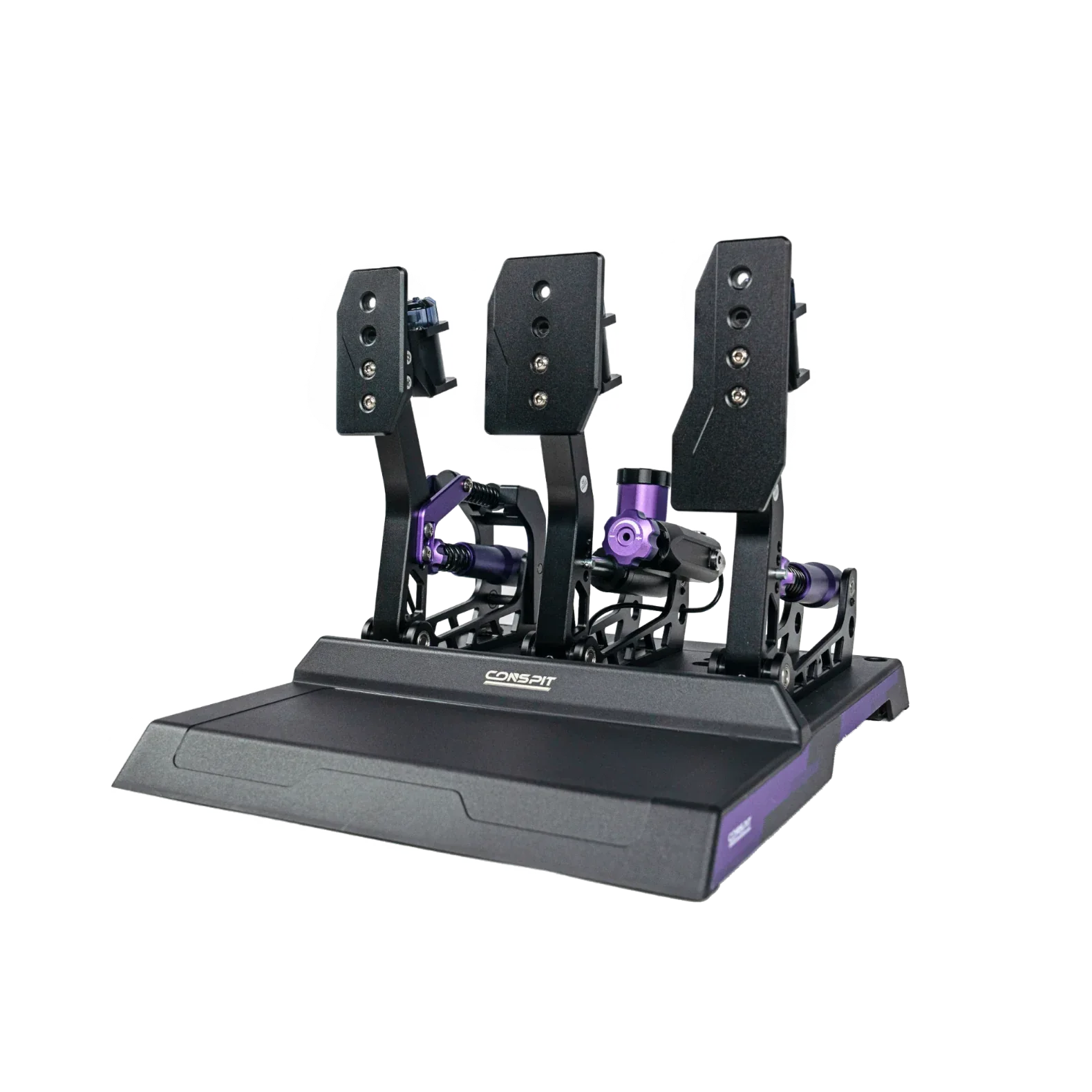 Trak Racer UK Pedals Conspit CPP-Lite 3 Pedal Set – Hydraulic Load Cell Sim Racing Pedals
