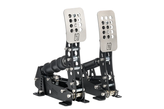 Trak Racer UK Pedals Heusinkveld Sim Pedals Ultimate+ 2-Pedal Set – Professional Hydraulic/Load-Cell Brake & Adjustable Throttle for Elite Sim Racing
