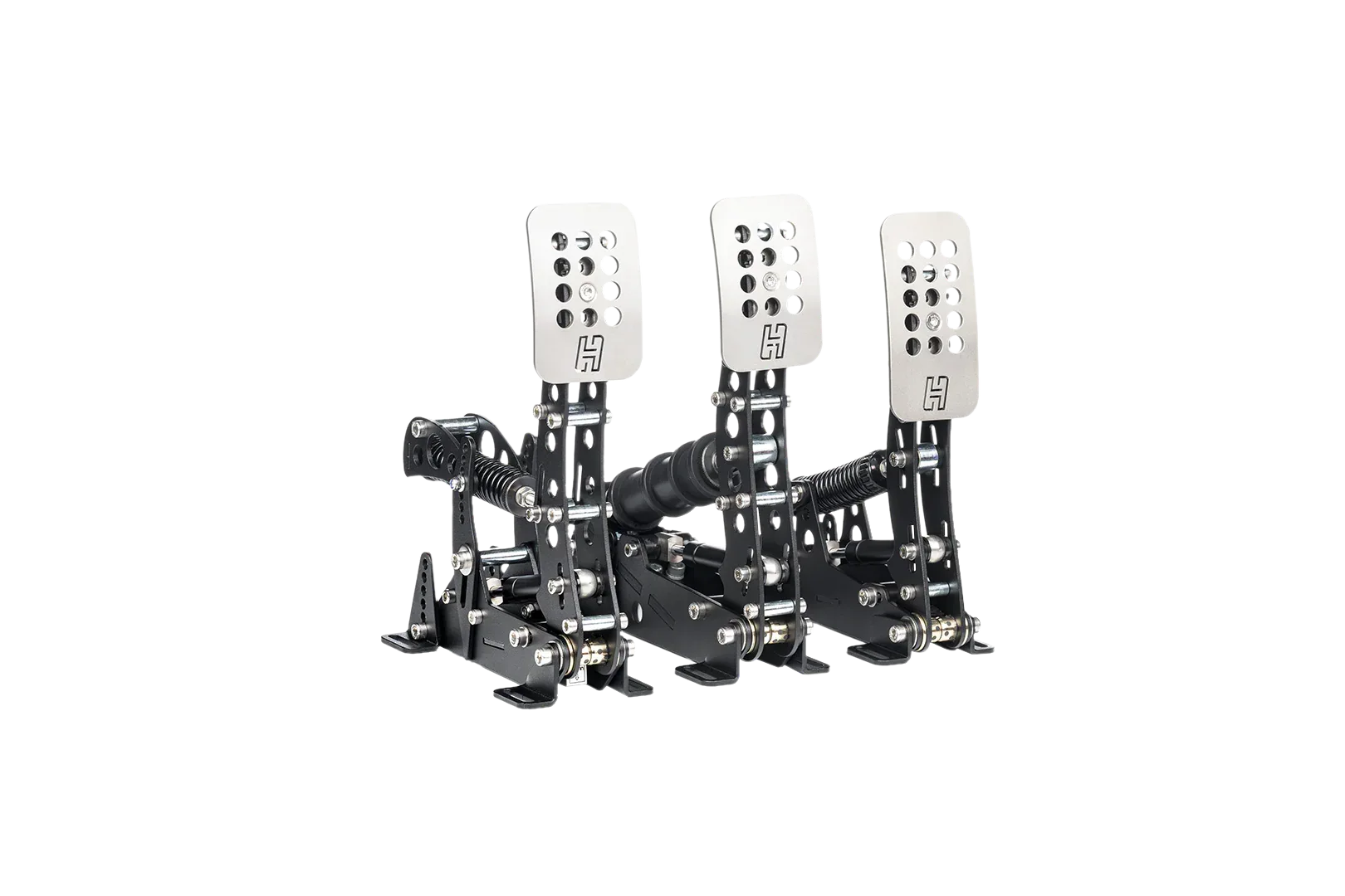 Trak Racer UK Pedals Heusinkveld Sim Pedals Ultimate+ 3-Pedal Set (Black) – Professional Hydraulic Brake, Throttle & Clutch for Elite Sim Racing