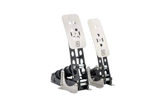 Trak Racer UK Pedals Heusinkveld Sprint 2-Pedal Set (Black) – Professional Sim Racing Brake & Throttle Pedals | Load Cell Precision