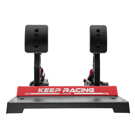 Trak Racer UK Pedals Simagic P1000-2 Modular Pedals Set – 2-Pedal Load Cell / Hall Sensor, Fully Adjustable