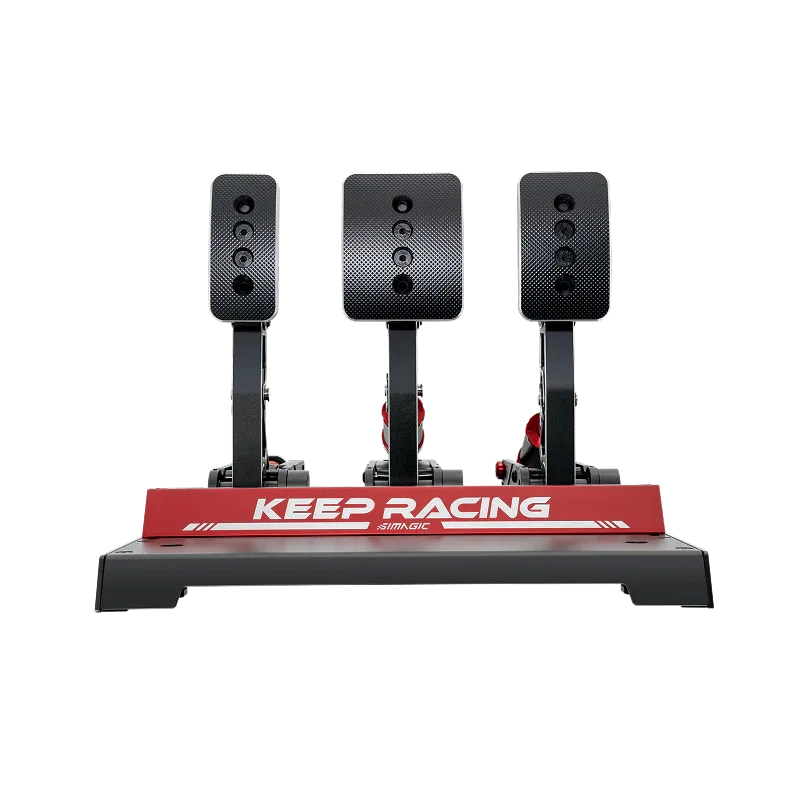 Trak Racer UK Pedals Simagic P1000-3 Pedal Set – 3-Pedal Load Cell / Hall Modular System