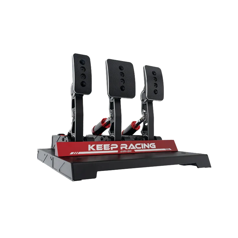 Trak Racer UK Pedals Simagic P1000-3 Pedal Set – 3-Pedal Load Cell / Hall Modular System