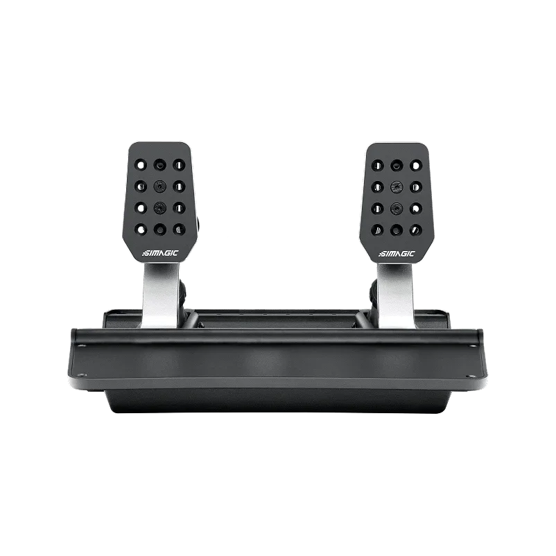 Trak Racer UK Pedals Simagic P500-2 Dual-Sensor 2-Pedal Set – Load Cell & Hall Brake, Fully Adjustable Throttle