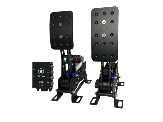 Trak Racer UK Pedals VNM Lite Pedals Set – Professional Load Cell Sim Racing Pedal System
