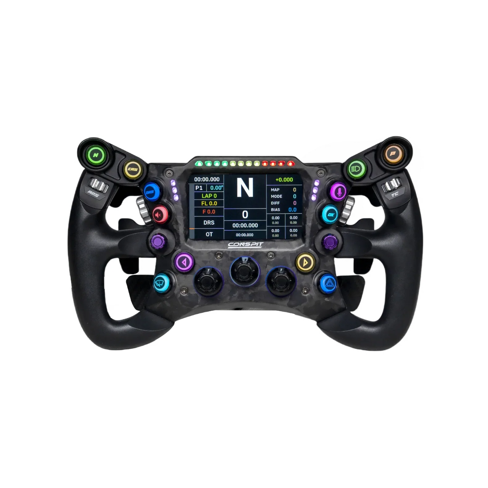 Trak Racer UK Steering Wheel & Bases Conspit 290GP Formula Steering Wheel – 3D Ergonomic Formula-Class Wheel