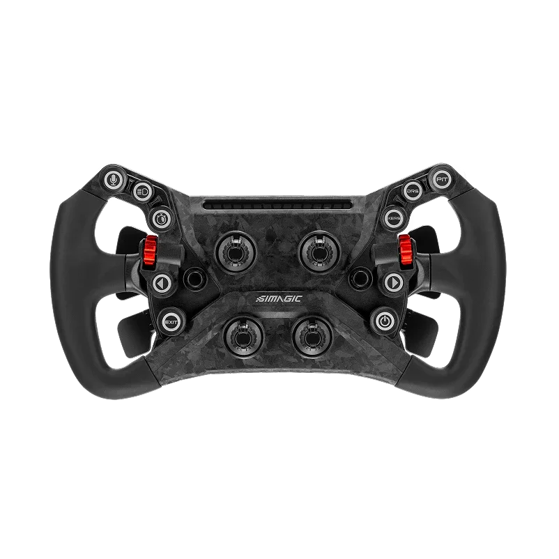 Trak Racer UK Steering Wheel & Bases Simagic GT NEO Formula Wheel – Carbon & LCD Display, 12 Buttons