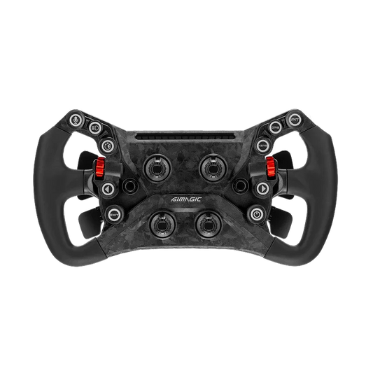 Trak Racer UK Steering Wheel & Bases Simagic GT NEO Hub with Alpha EVO Sport 9nm Wheel Base & P500-2 Dual-Sensor 2-Pedal Set