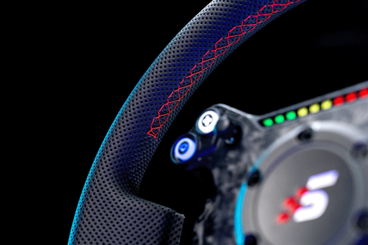 Trak Racer UK Steering Wheel & Bases Simagic Round 330mm Steering Wheel - Leather (P-330R)