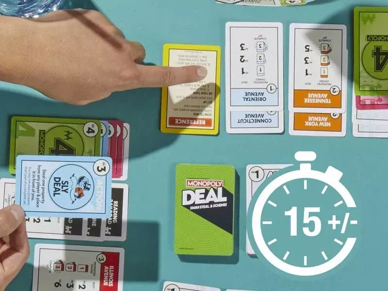 U&C Solutions Ltd Card Game Monopoly Brand Monopoly Deal Family Card Game UK