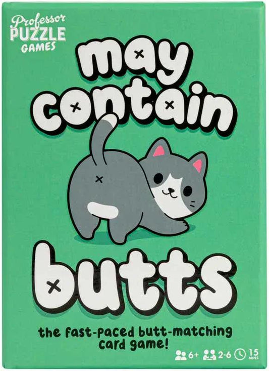 U&C Solutions Ltd Game Board May Contain Butts | Hilarious Animal Matching Card Game for Kids & Families