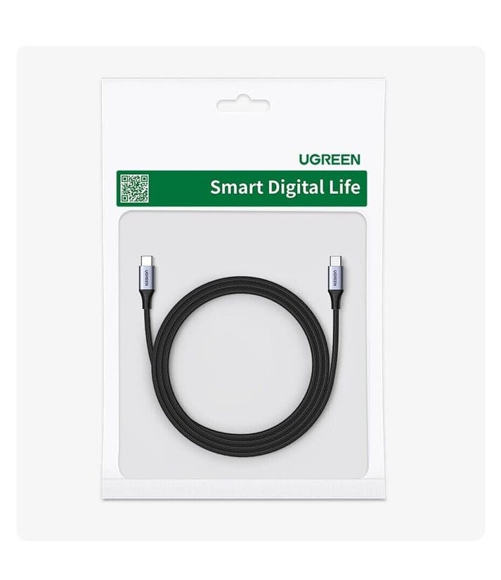 UGREEN PD 100W Aluminium Housing Type C to Type C USB Cable Universal - Purple Anime