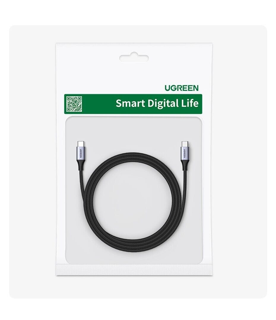 UGREEN PD 100W Aluminium Housing Type C to Type C USB Cable Universal - Purple Anime
