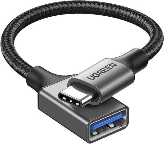 Metal Black UGREEN USB-C to USB 3.0 OTG Adapter - Data Cable 6941876213054