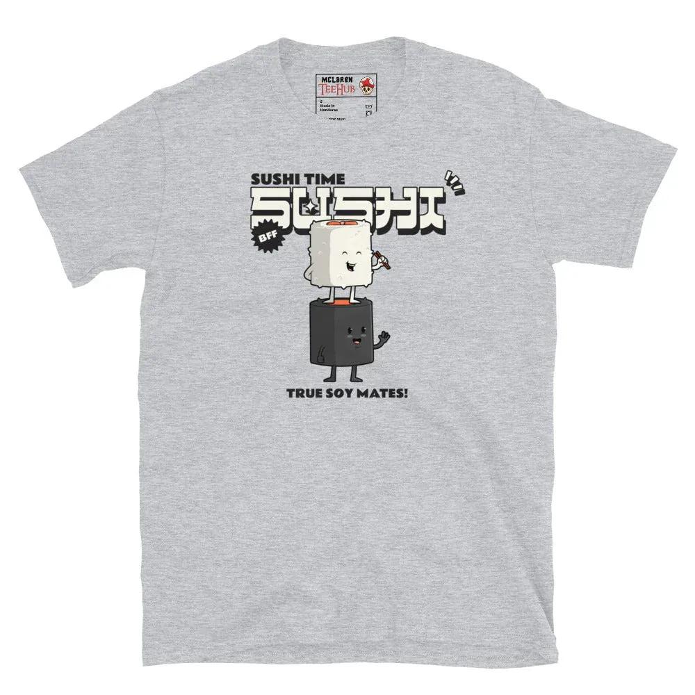 McLaren Tee Hub T-shirt Sport Grey / S Sushi Time Funny Japanese Food T-Shirt – True Soy Mates BFF Tee