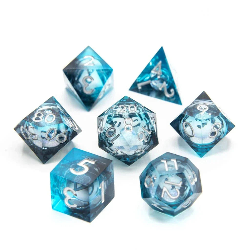 Tabletop Dominion DICE Unseelie Fae | Liquid Core | 7 Piece Set