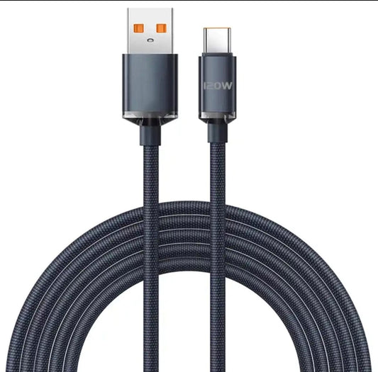Purple Anime black USB Type C Charger