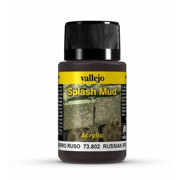 Paint Vallejo Weathering Effects 40ml - Russian Splash Mud 8429551738026