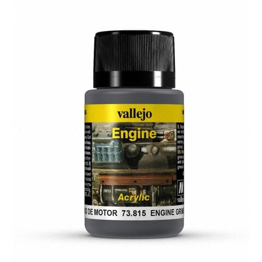 Paint Vallejo Weathering Effects 40ml - Engine Grime 8429551738156