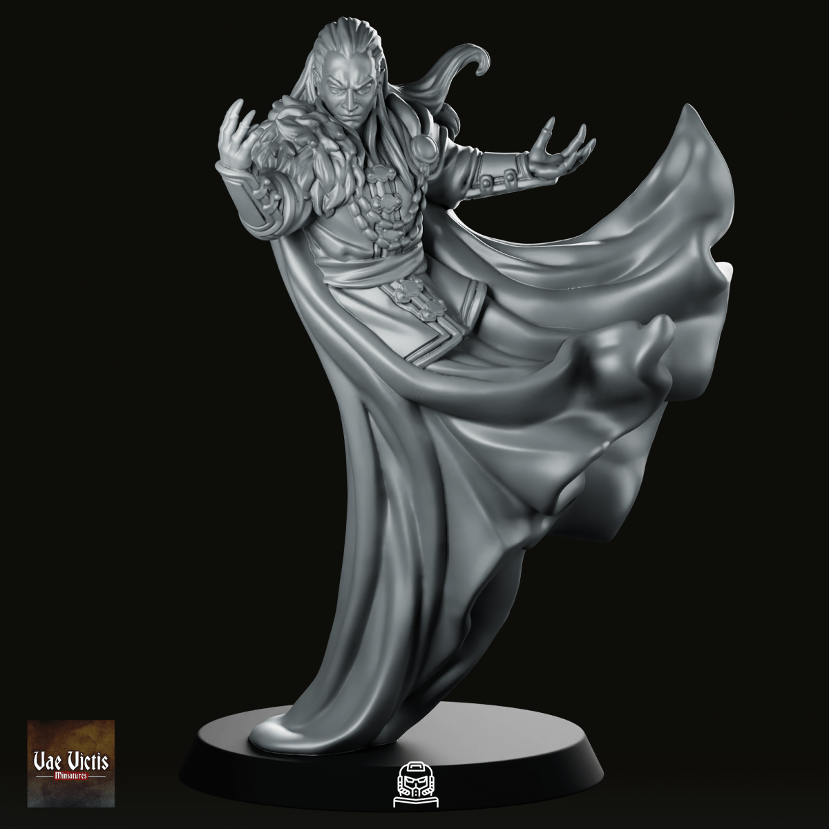 We Print Miniatures Fantasy Vampire Lord Miniature
