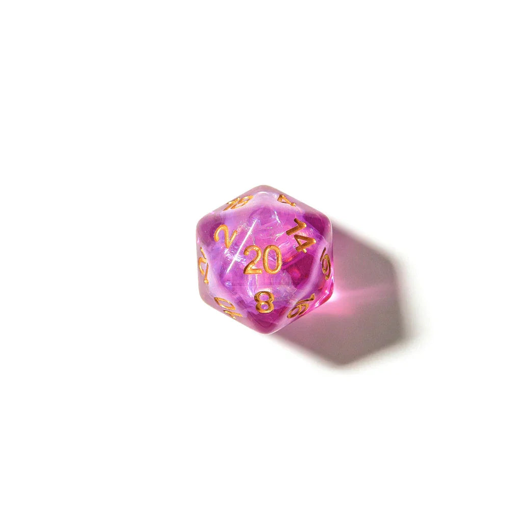 Violet Enigma | Soft Edge Resin | 7 Piece Set - DICE